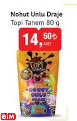 TOPİ TANEM NOHUT UNLU DRAJE